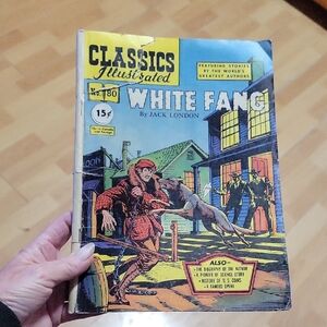 Classics Illustrated White Fang Comic Book